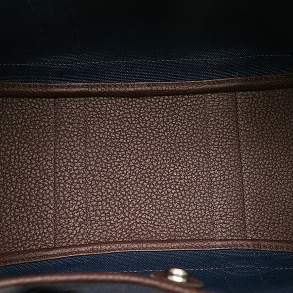 HERMES Toile Garden Party TPM Tote Bag - Picture 5 of 9